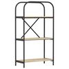 vidaXL Bookshelf Sonoma Oak 60 x 30 x 109 cm Engineered wood