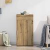 vidaXL Sideboard with Drawer Artisan Oak 50 x 42.5 x 93 cm