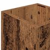 vidaXL Umbrella Stand Old Wood 20 x 20 x 55.5 cm Engineered Wood