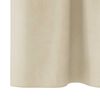 vidaXL Blackout Curtains 2 pcs Cream 140 x 225 cm Velvet