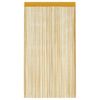 vidaXL String Curtains 2 pcs Gold 140x250 cm