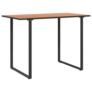 vidaXL Garden Table Brown 100 x 55 x 70 cm Wood