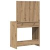 vidaXL Dressing Table Artisan oak 78.5 x 41 x 135 cm Engineered wood