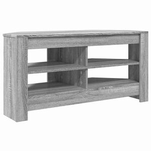 vidaXL Corner TV Cabinet Grey Sonoma 102 x 40.5 x 45 cm
