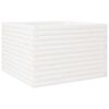 vidaXL Garden Planter White 70x70x46 cm Solid Wood Pine
