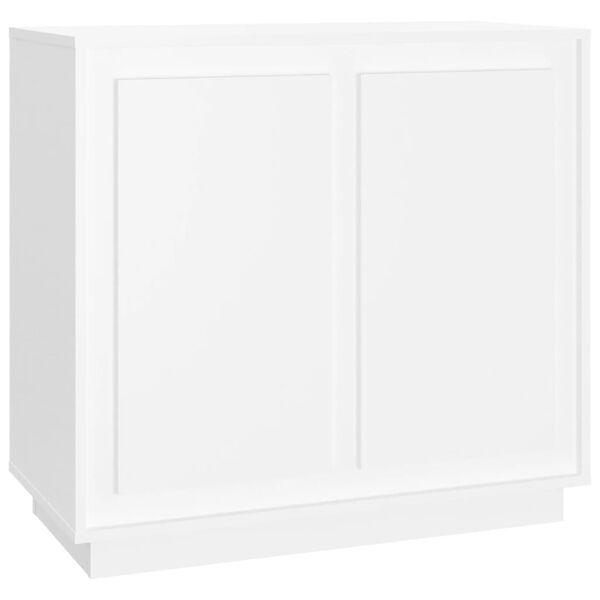 vidaXL Sideboard White 80x34x75 cm Engineered Wood