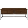 vidaXL Coffee Table Brown Oak 100x51x40 cm Engineered Wood