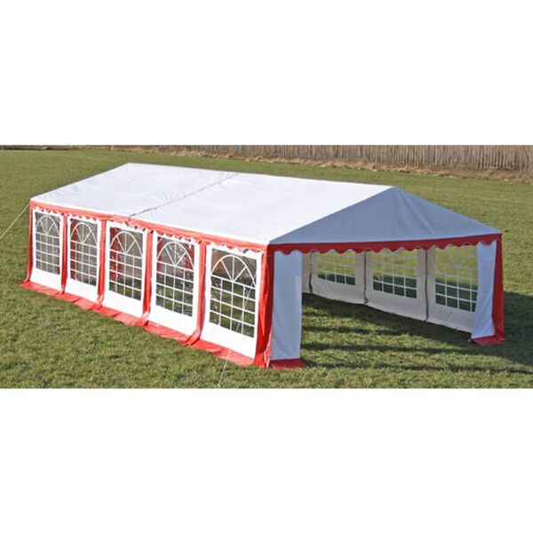vidaXL Party Tent 10 x 5 m Red