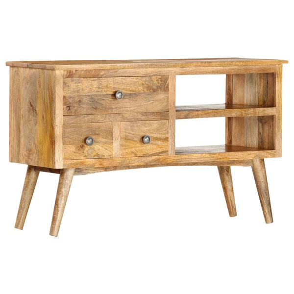 vidaXL Sideboard 102x35x61 cm Solid Mango Wood
