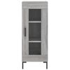 vidaXL Highboard Grey Sonoma 34.5x34x180 cm Engineered Wood