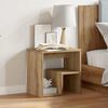 vidaXL Bedside Cabinet Artisan Oak 40x30x40 cm Engineered Wood