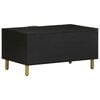vidaXL Coffee Table Black 80x50x40 cm Engineered Wood