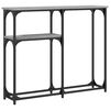 vidaXL Console Table Grey Sonoma 90x22.5x75 cm Engineered Wood