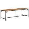 vidaXL Dining Table 220x90x75 cm Solid Wood Rough Mango
