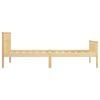 vidaXL Bed Frame without Mattress Solid Wood Pine 90x200 cm