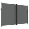 vidaXL Retractable Side Awning Anthracite 220x600 cm