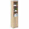 vidaXL Highboard Sonoma Oak 37.5x35x180 cm Engineered Wood