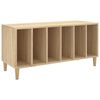 vidaXL Record Cabinet Sonoma Oak 100x38x48 cm Engineered Wood