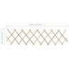 vidaXL Trellis Fences 5 pcs Firwood 180x30 cm