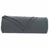 vidaXL Throw Blankets 6 pcs Dark Grey 280 x 210 cm Fleece