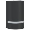 vidaXL Outdoor Wall Light Black Die-cast Aluminium