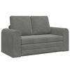vidaXL Folding Sofa Bed Dark Grey 148 x 71 x 83 cm Velvet