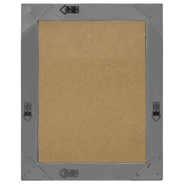 vidaXL Wall Mirror Baroque Style 50x60 cm Black