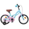 vidaXL Kids Bike 14 Inches for 3-5 Years Old Light Blue