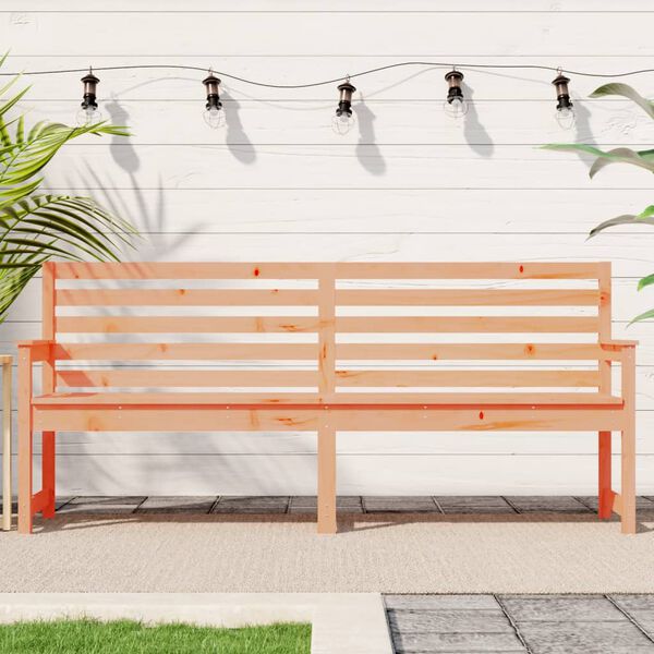 vidaXL Garden Bench 203.5x48x91.5 cm Solid Wood Douglas