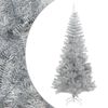 vidaXL Artificial Christmas Tree with Stand Silver 240 cm PET