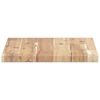 vidaXL Table Top 60x30x2 cm Rectangular Solid Wood Acacia