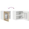 vidaXL Kitchen Cabinet 2 pcs Sonoma Oak 40 x 31 x 40 cm