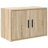 vidaXL Garage Cabinets 2 pcs Sonoma Oak Engineered Wood