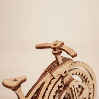 Wood Trick Wooden Scale Model Kit Bicycle