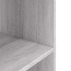 vidaXL Aquarium Stand Grey Sonoma 60x30x60 cm Engineered Wood
