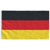vidaXL Germany Flag and Pole 5.55 m Aluminium