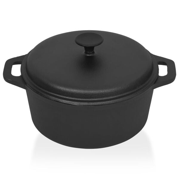 vidaXL Pot &Oslash;26.5 cm Cast Iron