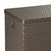 vidaXL Garden Storage Box Brown 120x56x63 cm PP Rattan