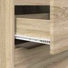 vidaXL Storage Cabinets 2 pcs Sonoma Oak 60 x 48 x 105 cm