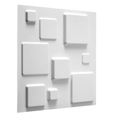 WallArt 24 pcs 3D Wall Panels GA-WA09 Squares