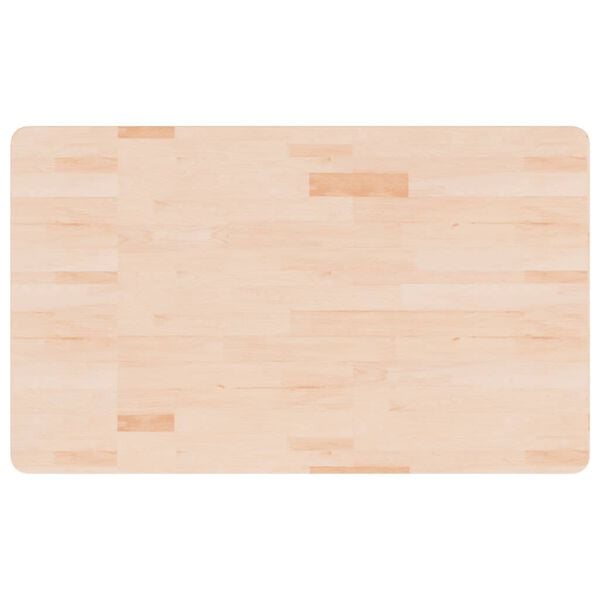 vidaXL Bathroom Countertop 100x60x1.5 cm Untreated Solid Wood