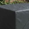 vidaXL Furniture Cover Plain Black 110 x 84 x 70 cm 600D Oxford Fabric