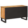 vidaXL TV Cabinet with Drawer Brown 80 x 33 x 46 cm Solid Mango Wood