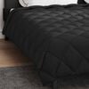 vidaXL Winter Duvet Black 240 x 200 cm Microfiber
