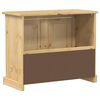 vidaXL Bathroom Sink Cabinet Corona 73x33x60 cm Solid Wood Pine