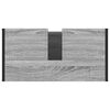 vidaXL Bathroom Cabinet Grey Sonoma 60 x 30 x 60 cm Engineered Wood
