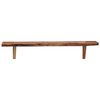 vidaXL Wall Shelves 2 pcs 90x20x18 cm Solid Acacia Wood