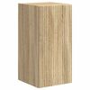 vidaXL TV Cabinet Set Wall-mounted 4 pcs Sonoma Oak Engineered Wood