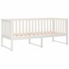 vidaXL Day Bed without Mattress White 80x200 cm Solid Wood Pine