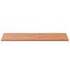 vidaXL Table Top 100x60x1.5 cm Rectangular Solid Wood Beech